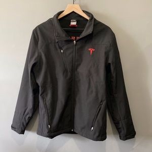 tesla men's corporate jacket size medium
